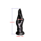 21 CM Schwarz Kurz Hand Fisting Dildo