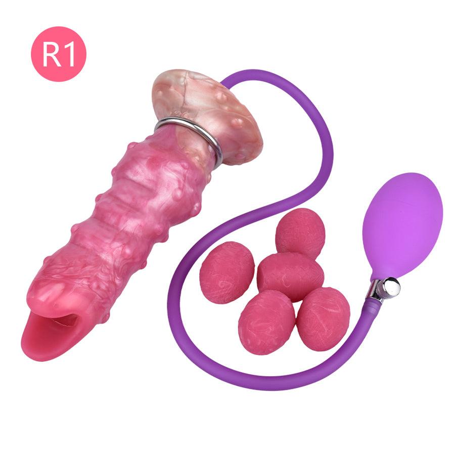 20 CM Rosa Soft Alien Ovipositor Fantasy Dildo