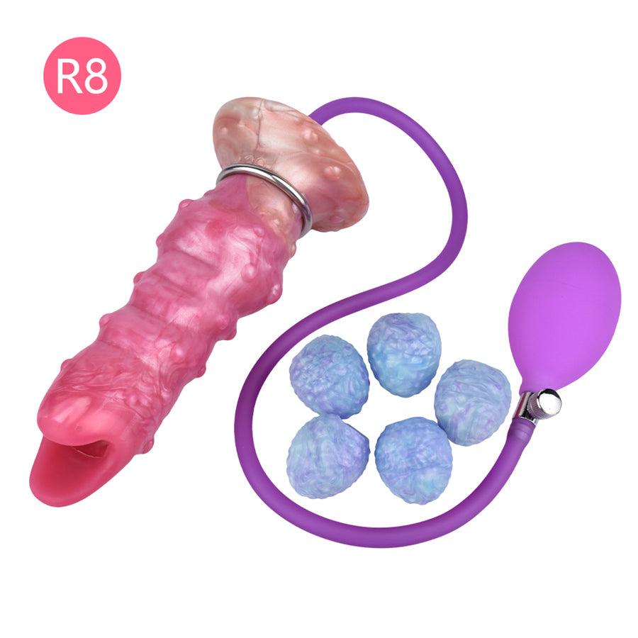 20 CM Rosa Soft Alien Ovipositor Fantasy Dildo